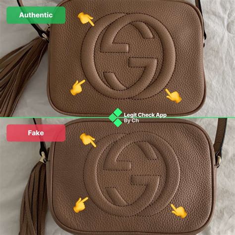 real vs fake gucci disco bag|gucci made in italy bag.